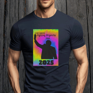 Bernie Sanders Fighting Oligarchy Tour 2025 T-Shirt