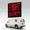 Fight Oligarchy 2025 Sticker, Car Magnets