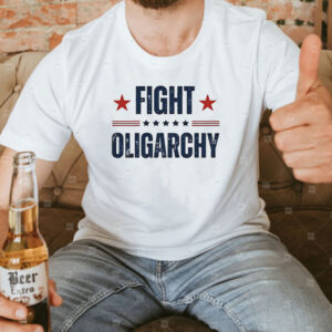 Fight Oligarchy Shirt, Bernie Sanders AOC Fighting Oligarchy T-Shirt, Activism Protest Shirt