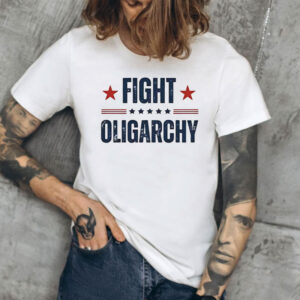 Fight Oligarchy Shirt, Bernie Sanders AOC Fighting Oligarchy T-Shirt, Activism Protest Shirt