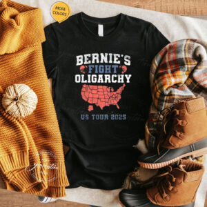 Fight Oligarchy Shirt, Bernie Sanders AOC Fighting Oligarchy US Tour 2025 Shirt