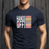 Hands Off, Anti Trump Anti Maga FDT DOGE Democrat T-Shirt