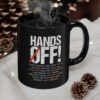 Hands Off Protest Mugs