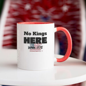 No Kings here Mug, Fight Oligarchy Mug