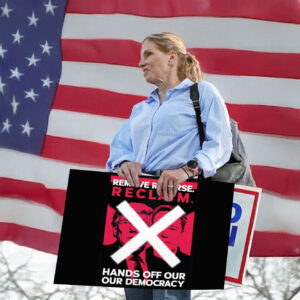 Remove, Reverse, Reclaim, Hands Off Our Democracy Yard Sign