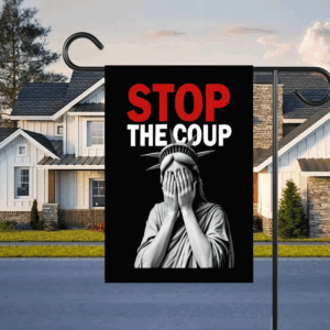 STOP THE COUP, Stop Project 2025 Flag