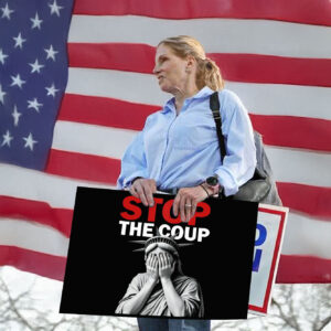 STOP THE COUP, Stop Project 2025 Yard Sign
