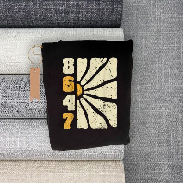 8647 Subtle Anti Trump 86 47 Floral Boho Style T-Shirt