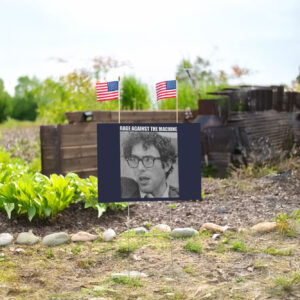 Bernie Resist Vintage Political, Rage Agaiinst The Machine Yard Sign