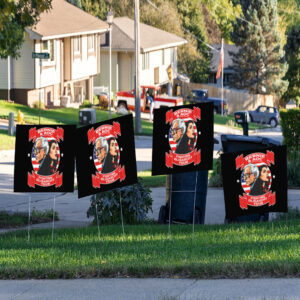 Bernie Sanders & AOC Fighting Oligarchy Tour 2025 Yard Signs