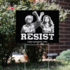Bernie Sanders AOC Fighting Oligarchy Tour, Liberal Democrat 2025 Yard Sign