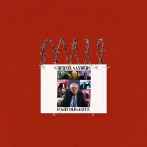 Bernie Sanders Fight Oligarchy, Fight Oligarchy Tour Yard Sign