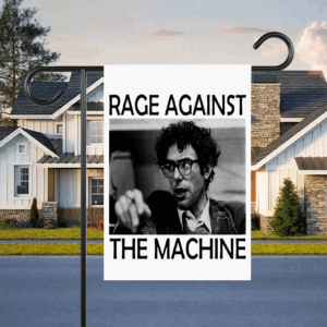Bernie Sanders Fight Oligarchy Tour, Rage Against The Machine Flag
