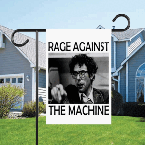 Bernie Sanders Fight Oligarchy Tour, Rage Against The Machine Flag