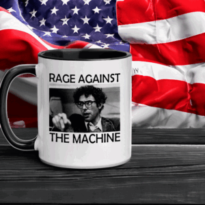 Bernie Sanders Fight Oligarchy Tour, Rage Against The Machine Mug