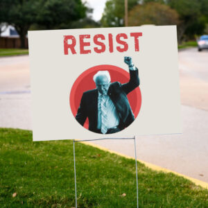 Bernie Sanders Resist, Bernie Mood 2025 Yard Sign