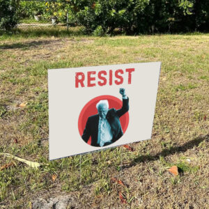 Bernie Sanders Resist, Bernie Mood 2025 Yard Sign