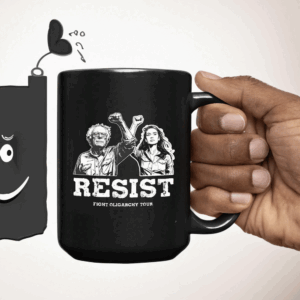Bernie Sanders Resist Fighting Oligarchy Tour Mug