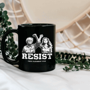 Bernie Sanders Resist Fighting Oligarchy Tour Mug