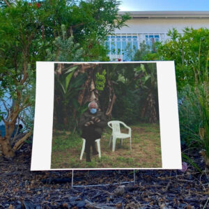 Bernie Sanders Tropical Garden 2025 Yard Sign