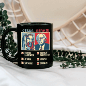 Bernie vs Jesus Mug