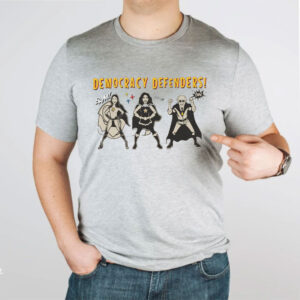 Democracy Defenders, AOC, Bernie Sanders, Jasmine Crockett Fans, Political Activism T-Shirt