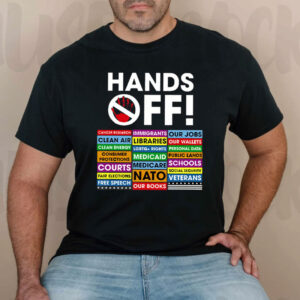 FDT Hands Off Print Casual 2025 T-Shirt