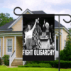 Fight Oligarchy, 1963 Arrest Photo Flag