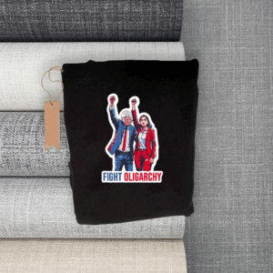 Fight Oligarchy AOC Bernie - Anti Trump - Political - Democrat - Liberal T-Shirt