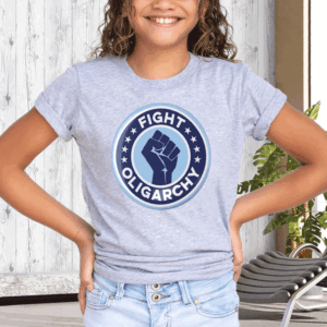Fight Oligarchy Fist 2025 T-Shirt