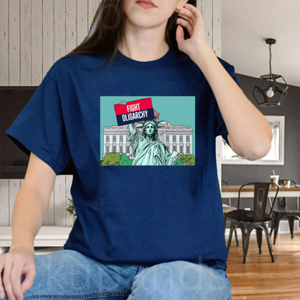 Fight Oligarchy, Resist Political Protes 2025 T-Shirt
