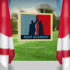 Fight Oligarchy, Resist Political Protest Yard Sign