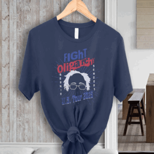 Fight Oligarchy Tour, Bernie Sanders, 2025 Protester T-Shirt