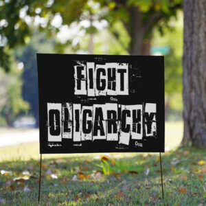 Fight Oligarchy Tour, Bernie Sanders 2025 Yard Signs
