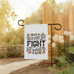 Fight Oligarchy not my president not my voice 2025 Flag