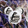 Funny Penguin Resist, Hands Off 2025 Button