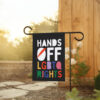 HANDS OFF LGBTQ Rights 2025 Flag