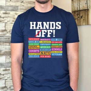 Hands Off - Anti Trump Anti Musk T-Shirts