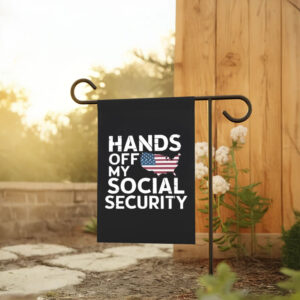 Hands Off My Social Security 2025 Flag