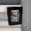 Hands Off Our Future Pro Democracy Anti MAGA Anti Oligarchy American Flag T-Shirt