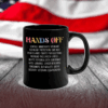 Hands Off, Political Activism Mug