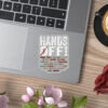 Hands Off Protest 2025, Political Activism Sticker, Car Magnet