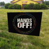 Hands Off Protest ,Clean Enegry 2025 Yard Sign