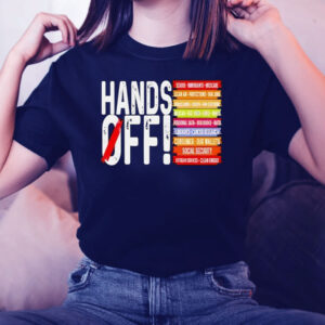 Hands Off Protest Medicaid 2025 T-Shirt