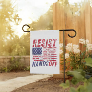 Hands Off Resist Anti Donald Trump, Impeach 47 Flag