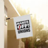 Hands off unions 2025 Flag