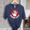 Official Both Side Hands Off Protest Funny Vintage T-Shirt