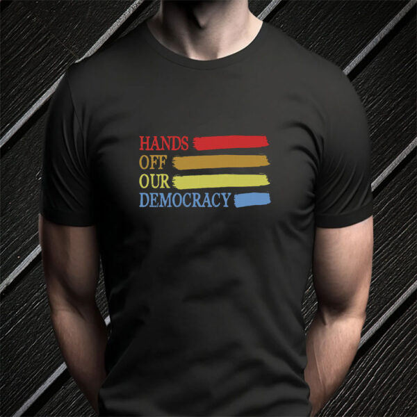 Official Hands Off 2025 Protest Statue Of Liberty T-Shirt