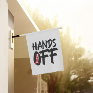Official Hands Off Protest 2025 Flag