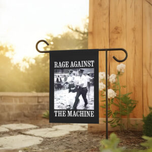 Rage Against The Machine, Bernie Sanders,Fight Oligarchy Tour Flag